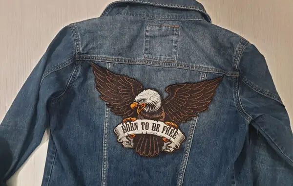 custom embroidered coverage for patches